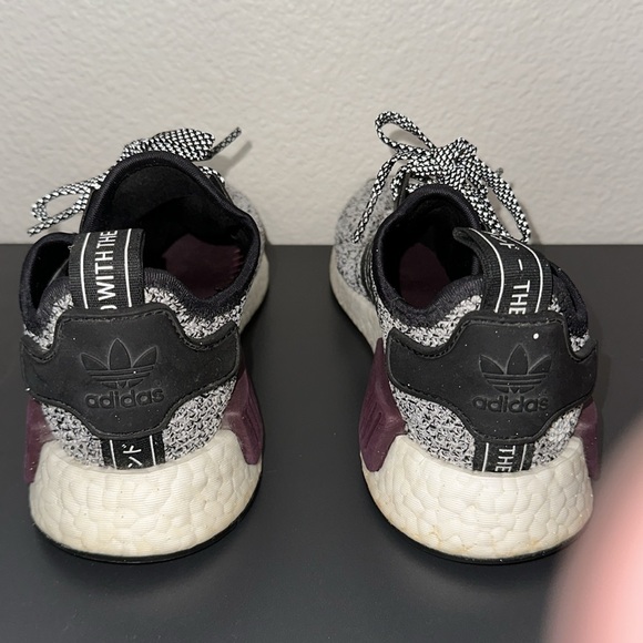 Worn adidas NMD shoe kids/womens - Picture 3 of 9